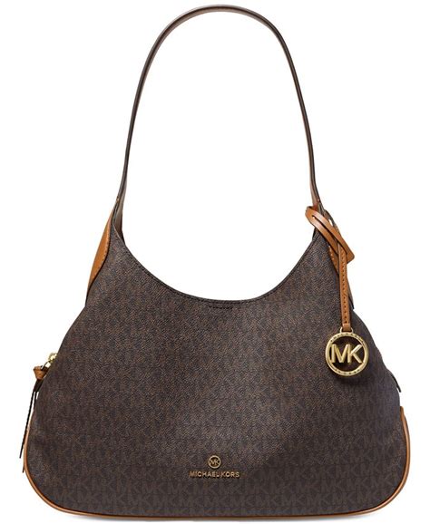 michael kors kelsey shoulder tote|MICHAEL Michael Kors Logo Kelsey Shoulder Tote .